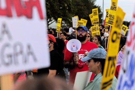 CoreCivic ICE Protest